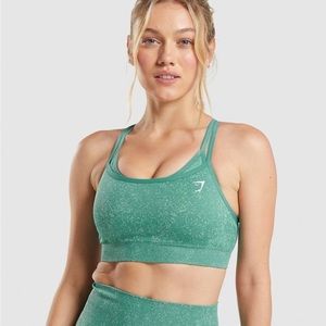 Gymshark Speckle Teal Sports Bra